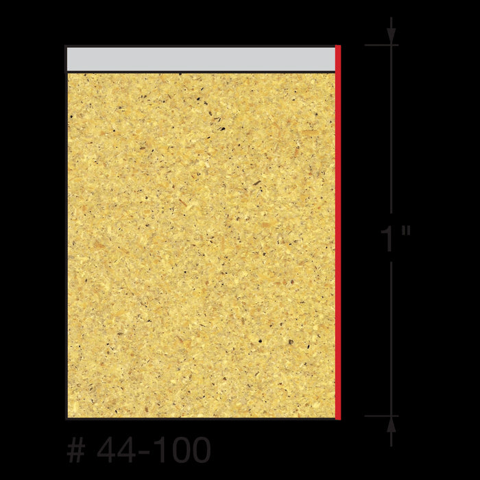 Mèche à ébarber à 3 cannelures (1/2"x1") à tige 1/4"