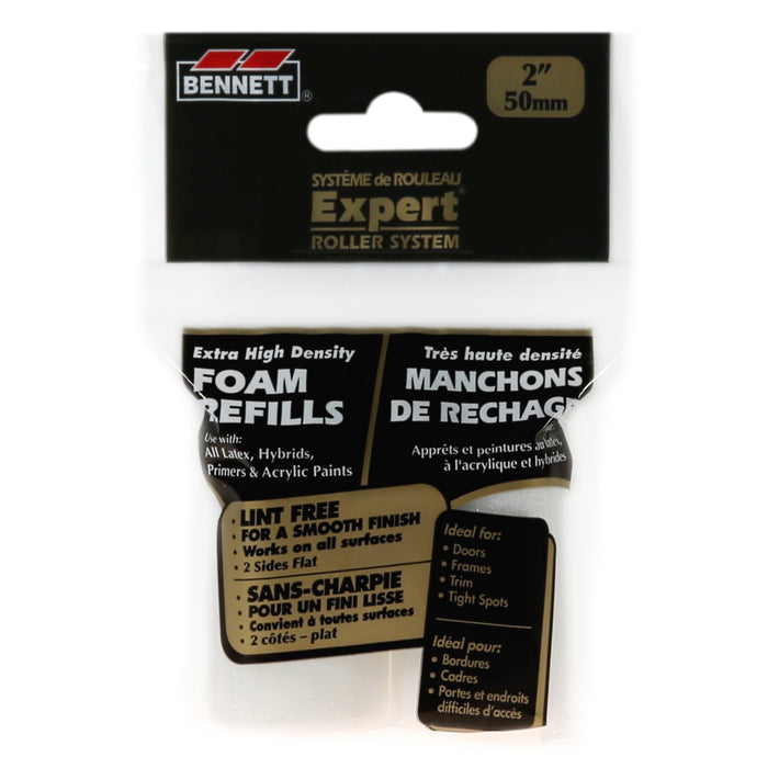 Paquet de 2 recharges pour mini-rouleau en mousse