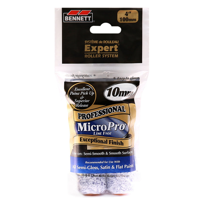 Paquet de 2 recharges pour mini-rouleau 4" 10mm