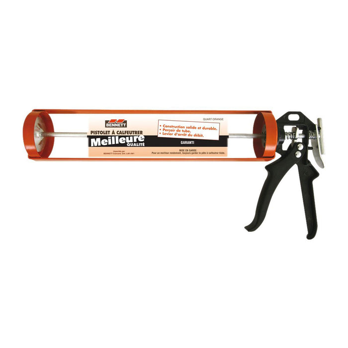 Pistolet pour tubes de calfeutrant à cadre ouvert - 300 mL