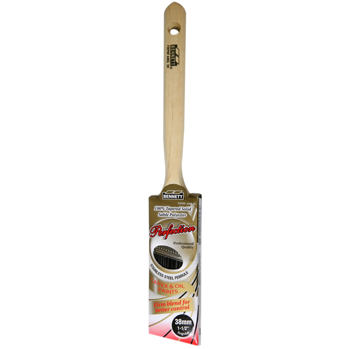 Pinceau pro polyester angulaire à manche épais 1-1/2"