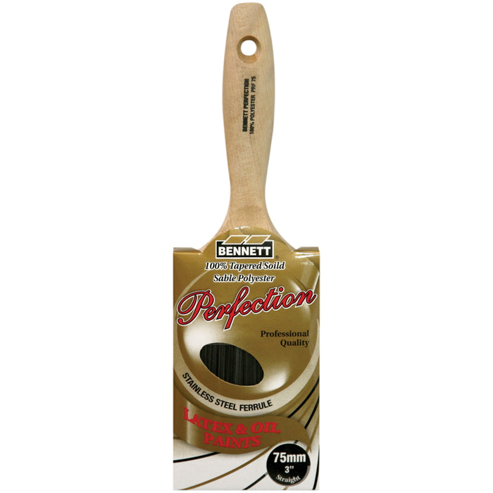Pinceau pro en polyester droit 3"