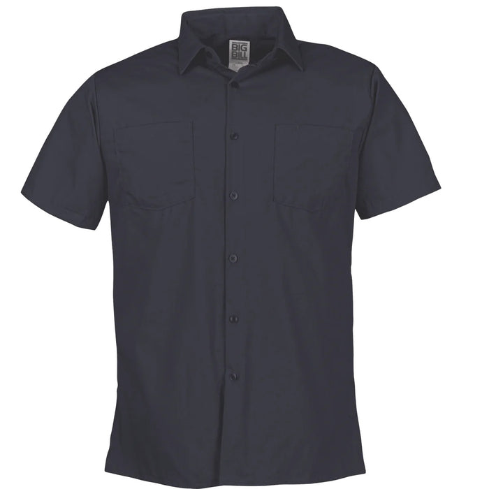 Chemise de travail à manche courte, en Poplin