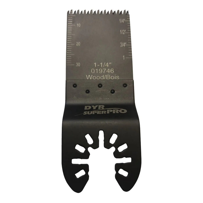 Lame d'outil oscillant pour bois 1-1/4"