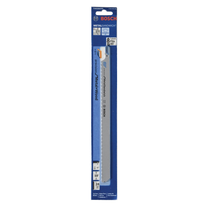 Lame de scie sauteuse bimétallique 10" X 24 TPI