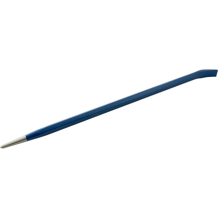Barre-levier fini bleu 24"