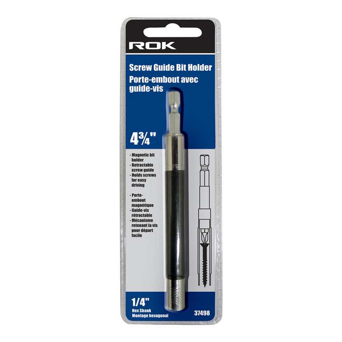 Porte-embout magnétique 4-3/4" avec guide