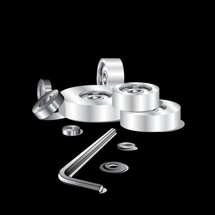 Ens. Mèche à feuillurer 1-3/8" (feuil. Ras à 1/2") à tige 1/2"