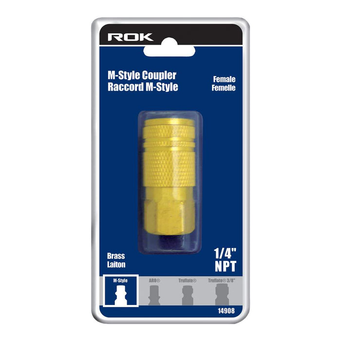 Raccord rapide (M-Style) 1/4(F)NPT