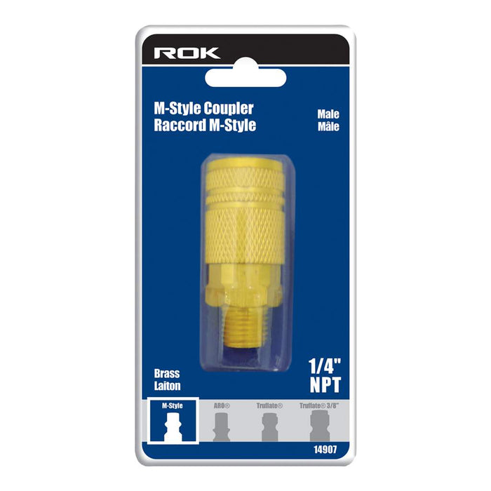 Raccord rapide (M-Style) 1/4(M)NPT