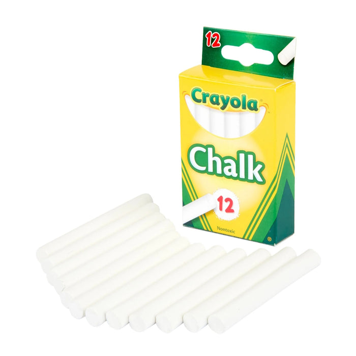 Boîte de 12 craies blanches
