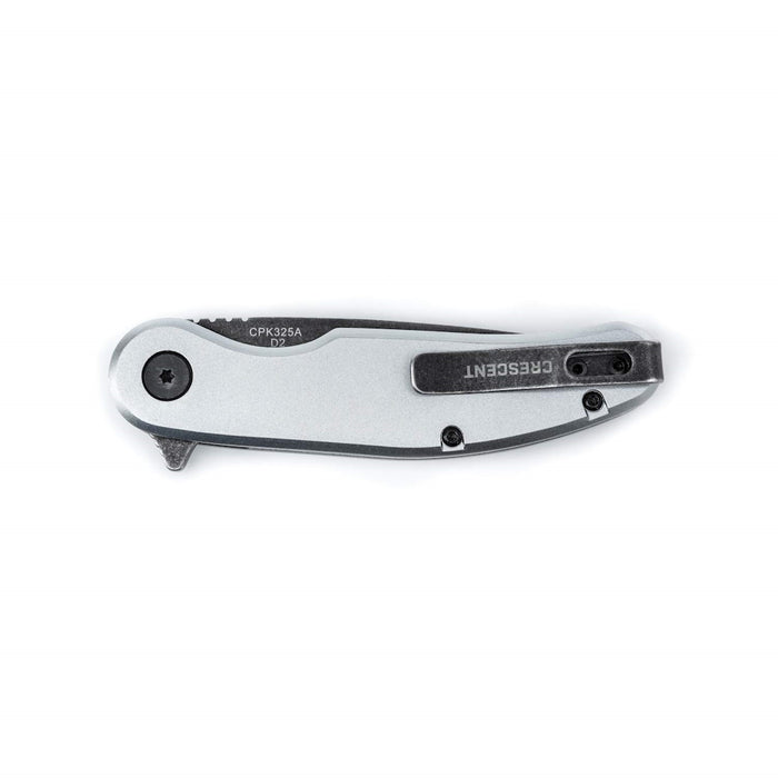 Couteau de poche 3-1/4" avec manche en aluminium