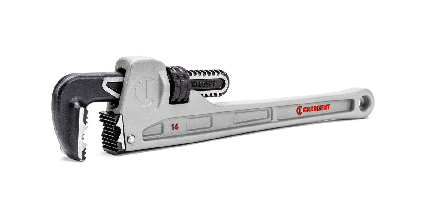 Clé à tuyau en aluminium 14", à mâchoire et dents K9™
