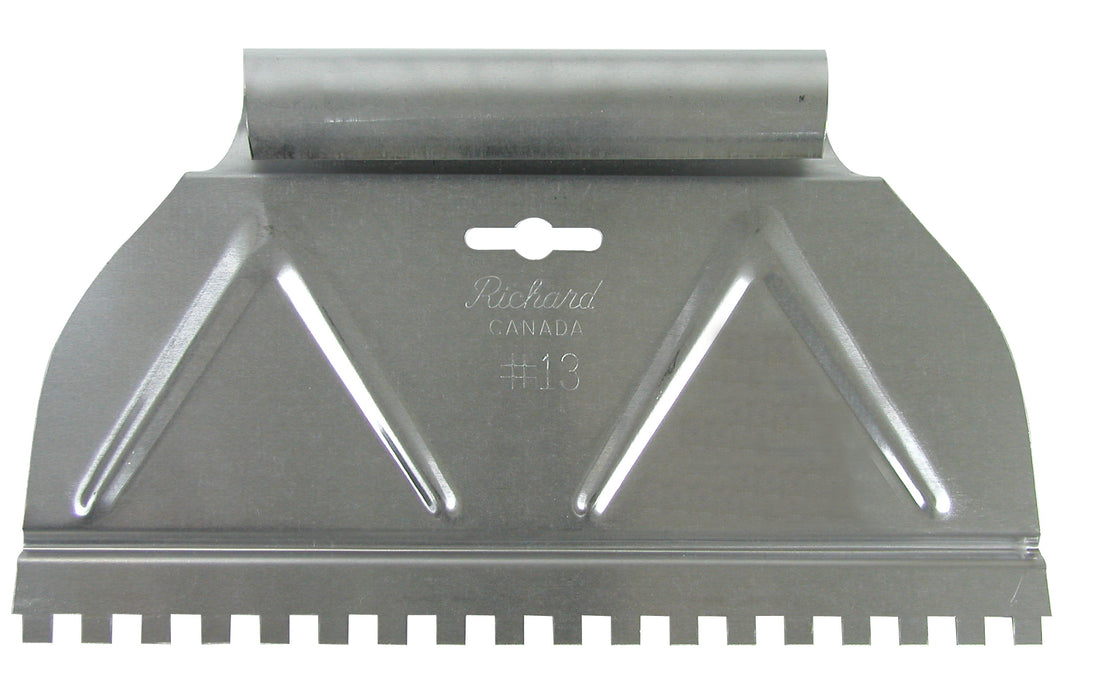 Étendeur à adhésif 9" avec dents 1/4"