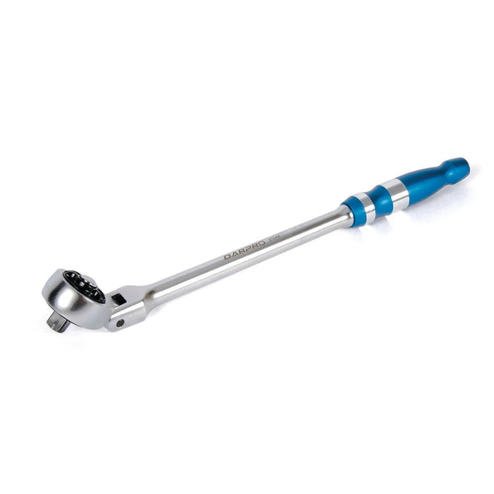 Clé à rochet 13-1/2" avec tête articulée à prise 3/8"