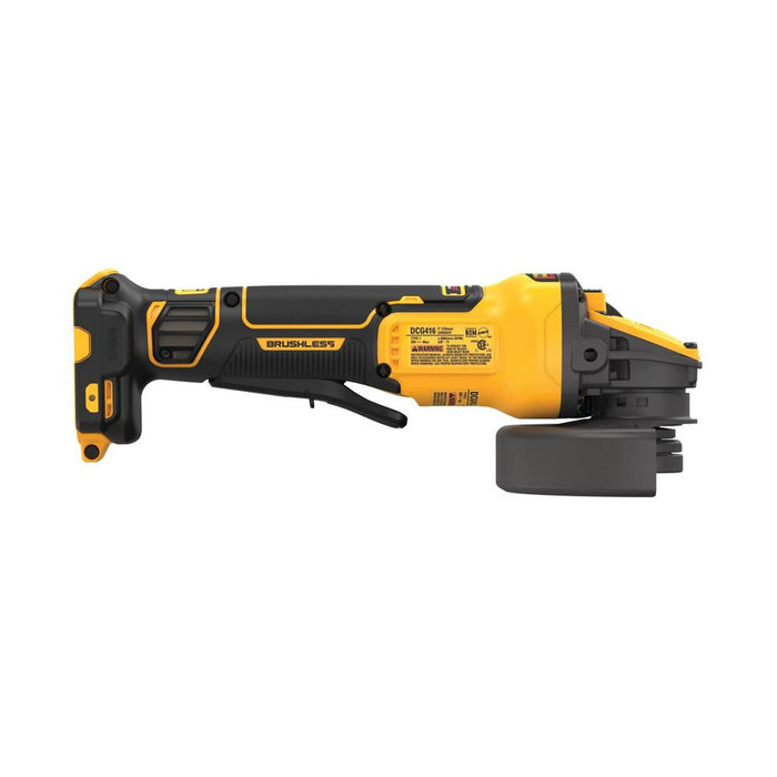 Rectifieuse angulaire 4.5"-5" 20V MAX* FLEXVOLT® Advantage™, avec interrupteur à palette (Outil seulement)