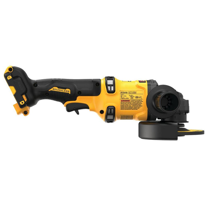 Rectifieuse angulaire 4-1/2" à 6" 60V MAX* FLEXVOLT® avec frein Kickback™ (Outil seulement)