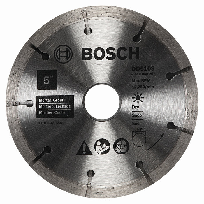 Disque double à déjointoyer 5"