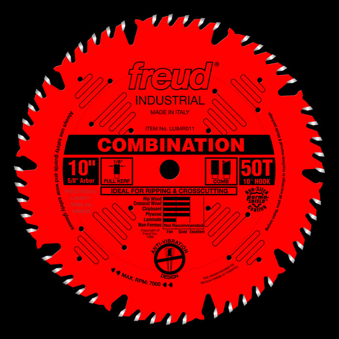 Lame combinée (10"x50 dents)