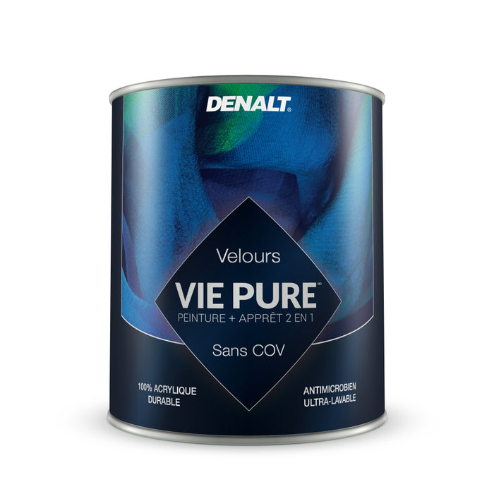 Peinture 2en1 Vie Pure Velour - Denalt - 927ml
