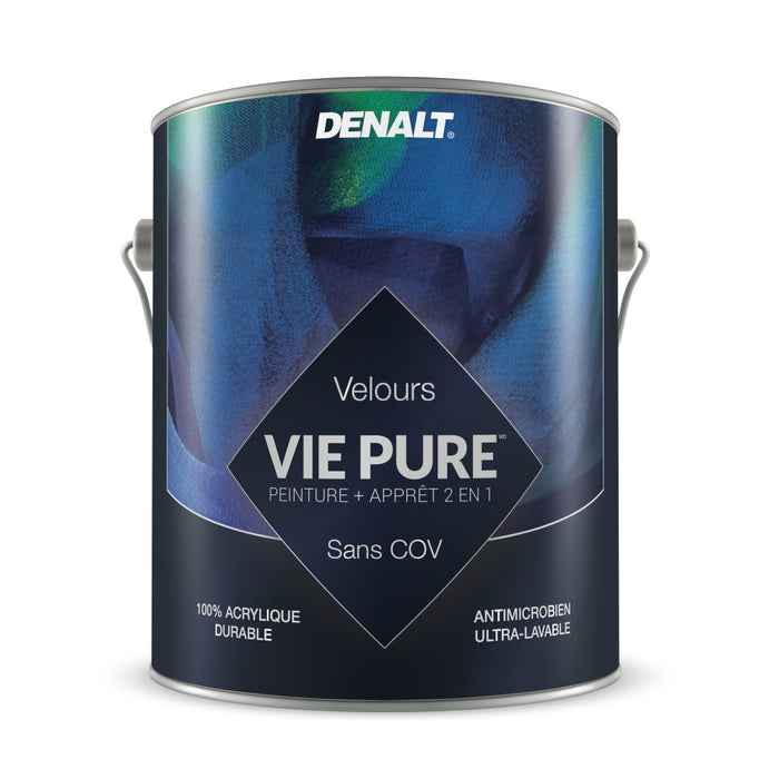 Peinture 2en1 Vie Pure Velour - Denalt - 3,78L