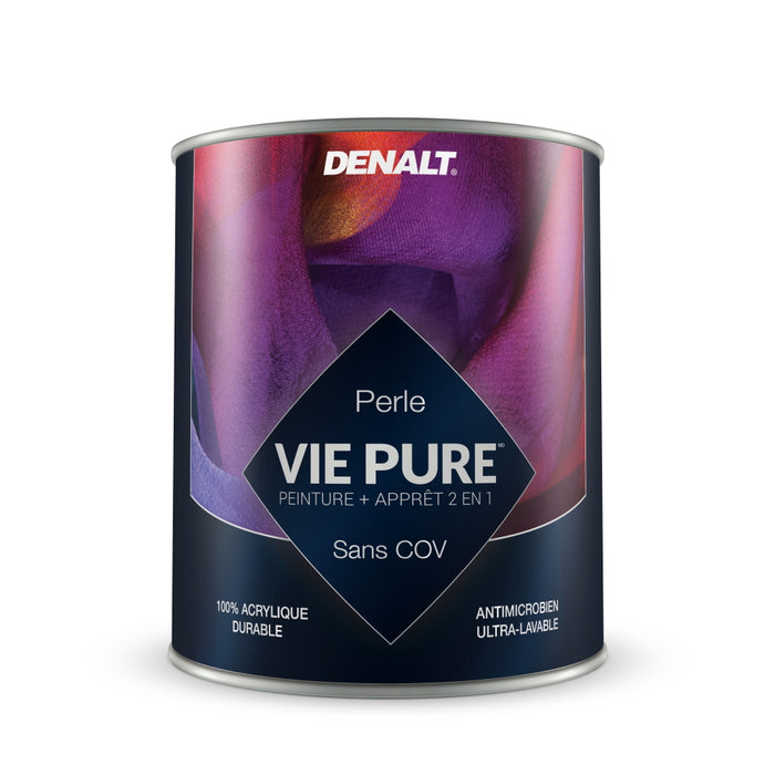 Peinture 2en1 Vie Pure Perle - Denalt - 927ml