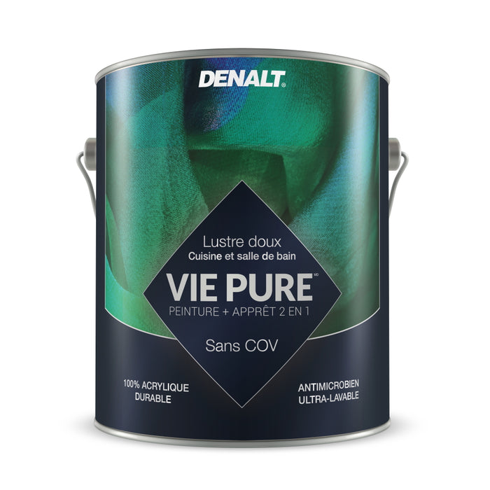Peinture 2en1 Vie Pure Cuisine Salle de bain - Denalt - 3,78L
