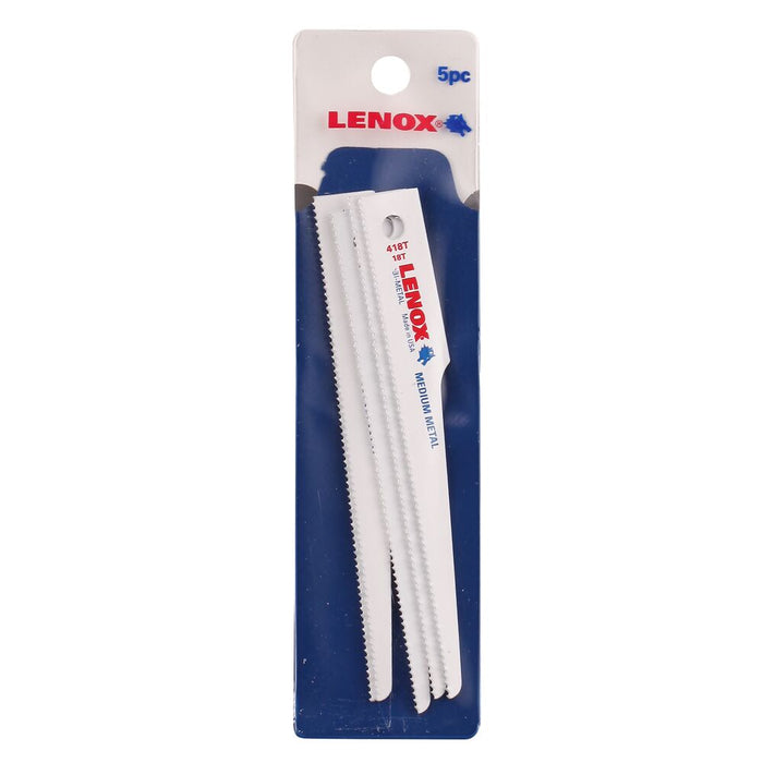 Ensemble de 5 lames pour scie pneumatique  4" (18 d/po)