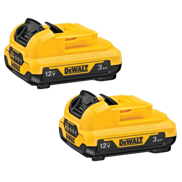 Ens. 2 batteries 12V MAX*, 3.0Ah
