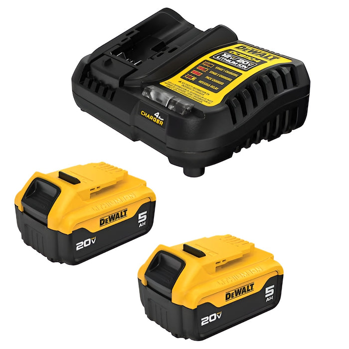 Ens. de 2 batteries et 1 chargeur 20 V MAX*, 5 Ah