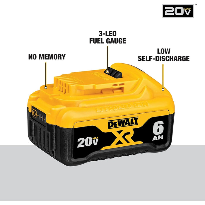 Batterie 6.0 Ah 20V MAX XR