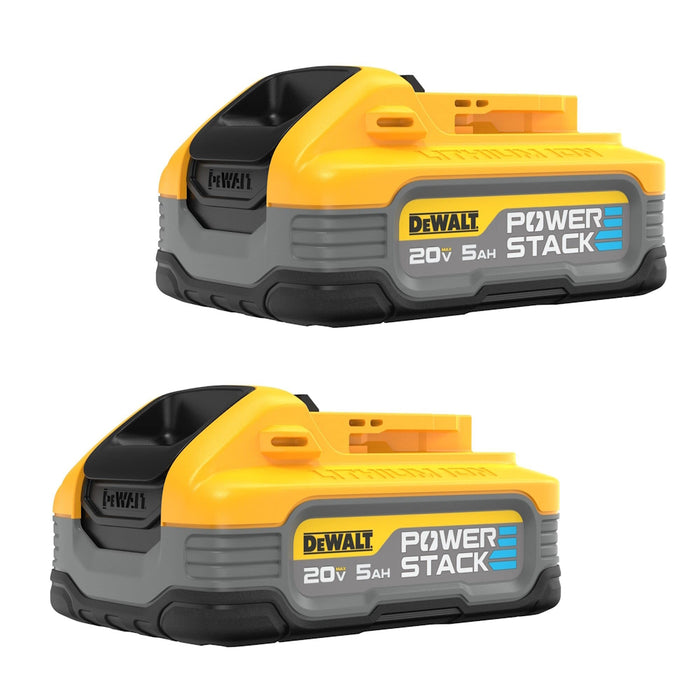 Ensemble de 2 batteries Powerstack 20V 5.0 Ah