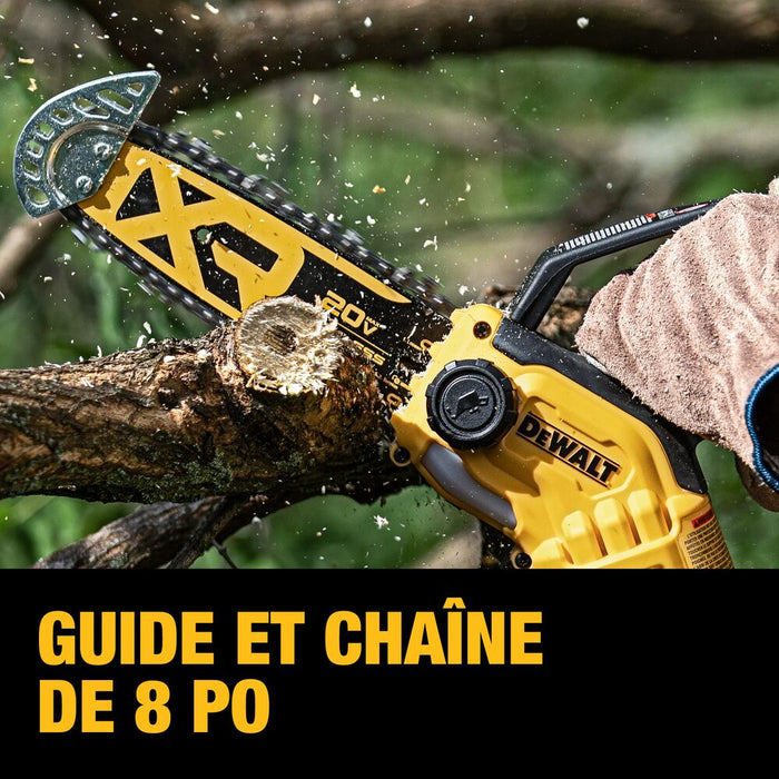 Scie à chaîne 8" 20V MAX - Outil seul