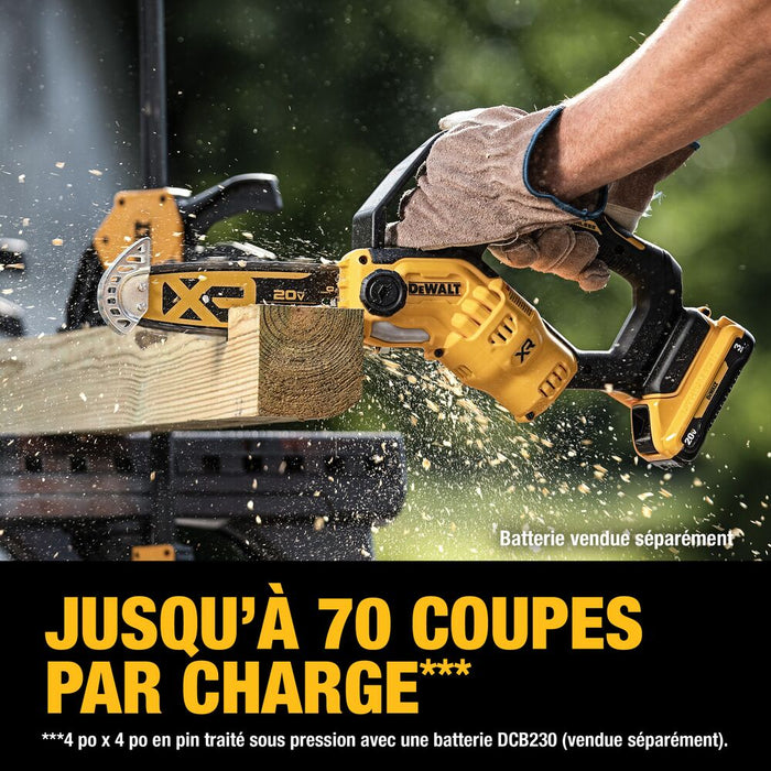 Scie à chaîne 8" 20V MAX - Outil seul