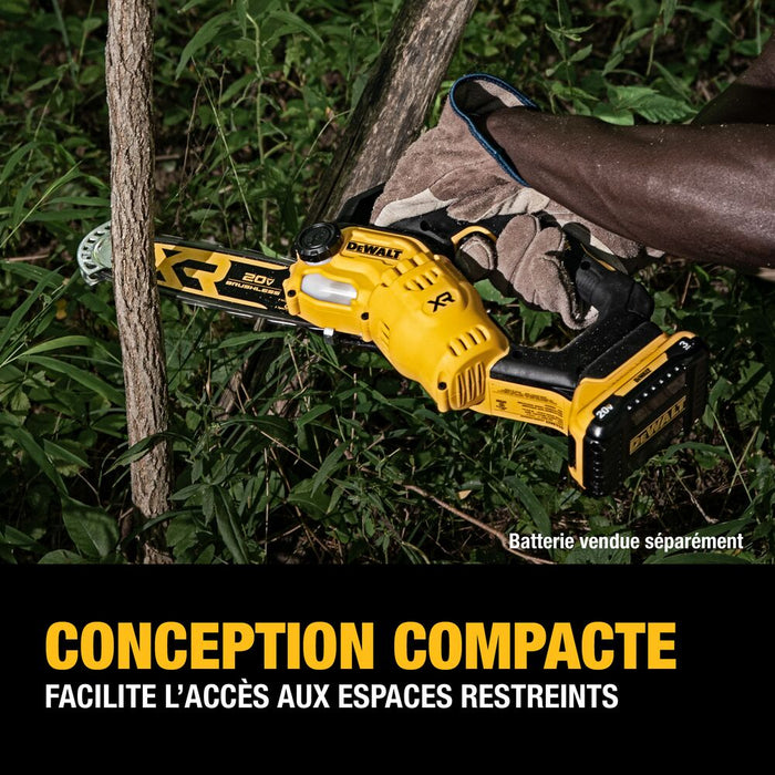 Scie à chaîne 8" 20V MAX - Outil seul