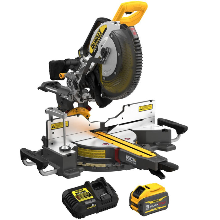 Ensemble de scie à onglet coulissante 12" 60V MAX