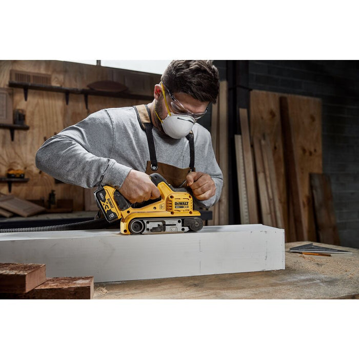 Ponceuse à bande sans fil 20V Max XR - Dewalt - outil seulement