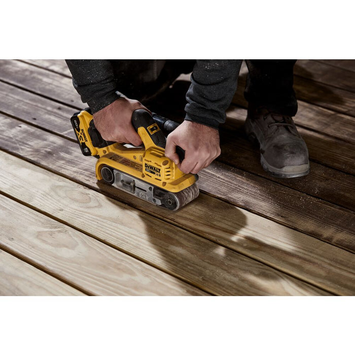 Ponceuse à bande sans fil 20V Max XR - Dewalt - outil seulement