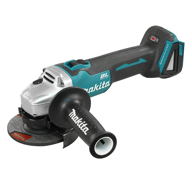 Rectifieuse 5" avec bouton-poussoir verrouillable 18V (Outil seulement)