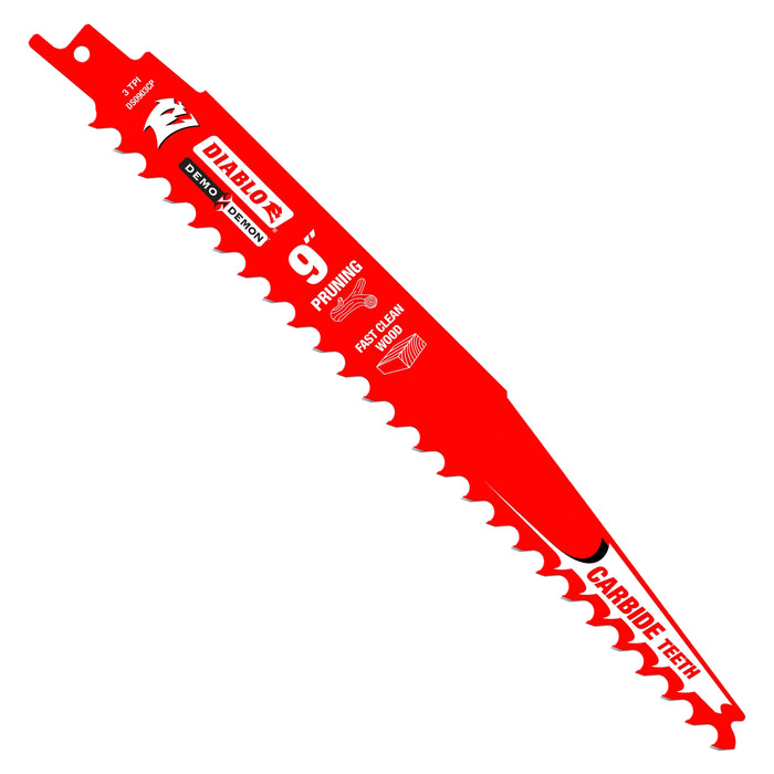 Lame pour scie alternative de 9" en carbure pour bois