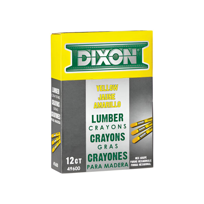 Crayon de menuiserie jaune