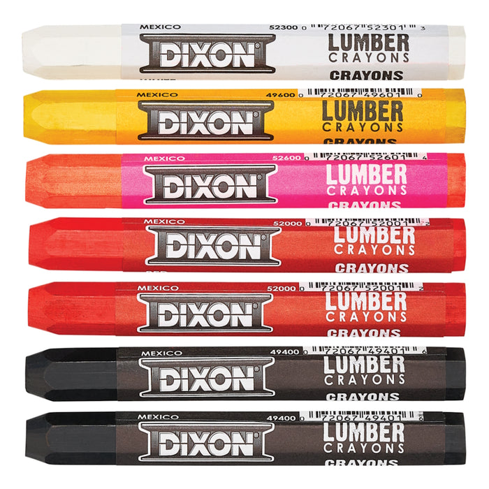 Crayon de menuiserie rouge