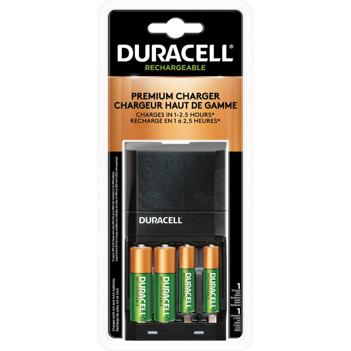 Chargeur pour piles Duracell pour AA et AAA