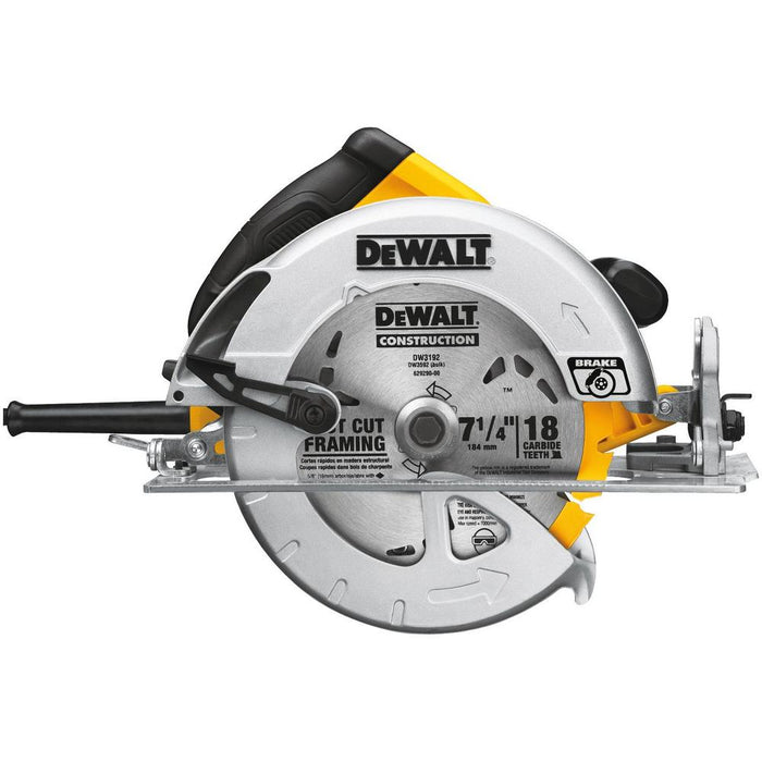 Scie circulaire 7-1/4" 15.0A, Sac
