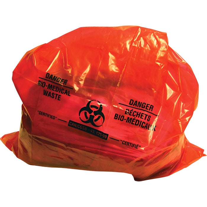 Sac à déchets biomédicaux 38" X 30"