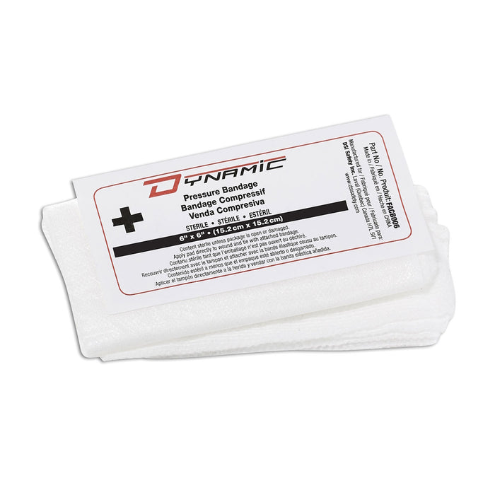 Pansement compressif 6" X 6"