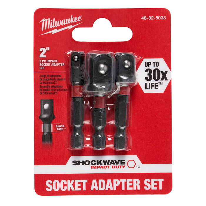 Ens. 3 adaptateurs à douille SHOCKWAVE™ 1-7/8"