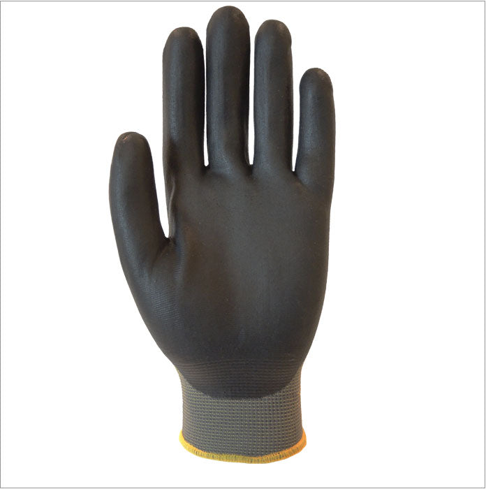 Gants de polyester cal. 13, enduits de nitrile