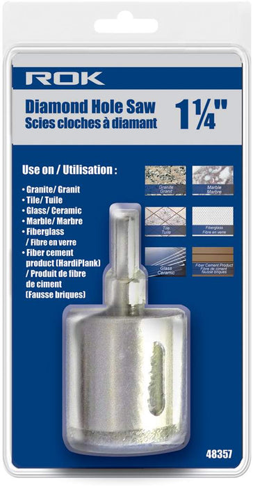 Scie emporte-pièce diamantée 1-1/4"