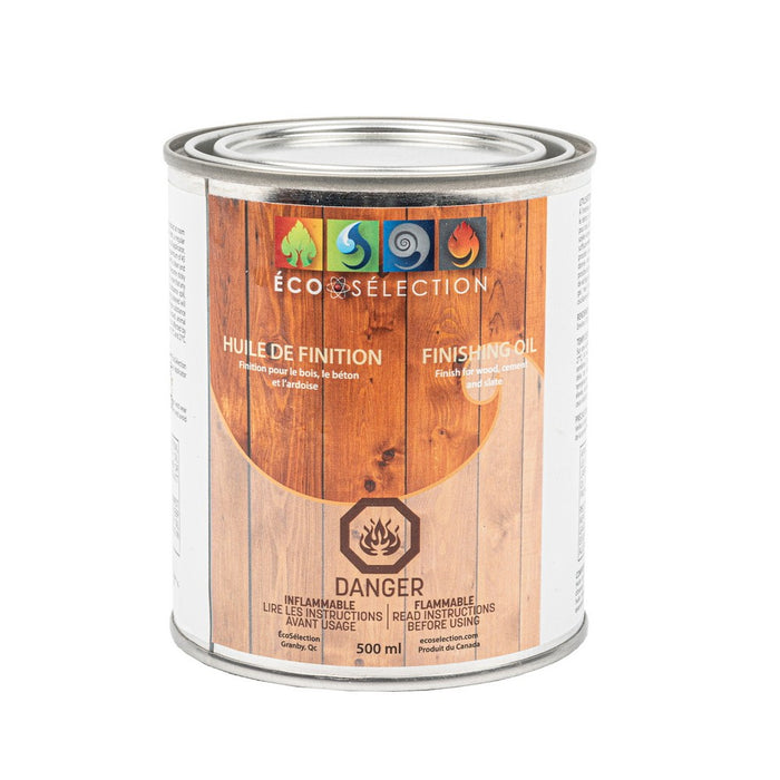 Huile naturelle pour le bois - Gris - 500 mL
